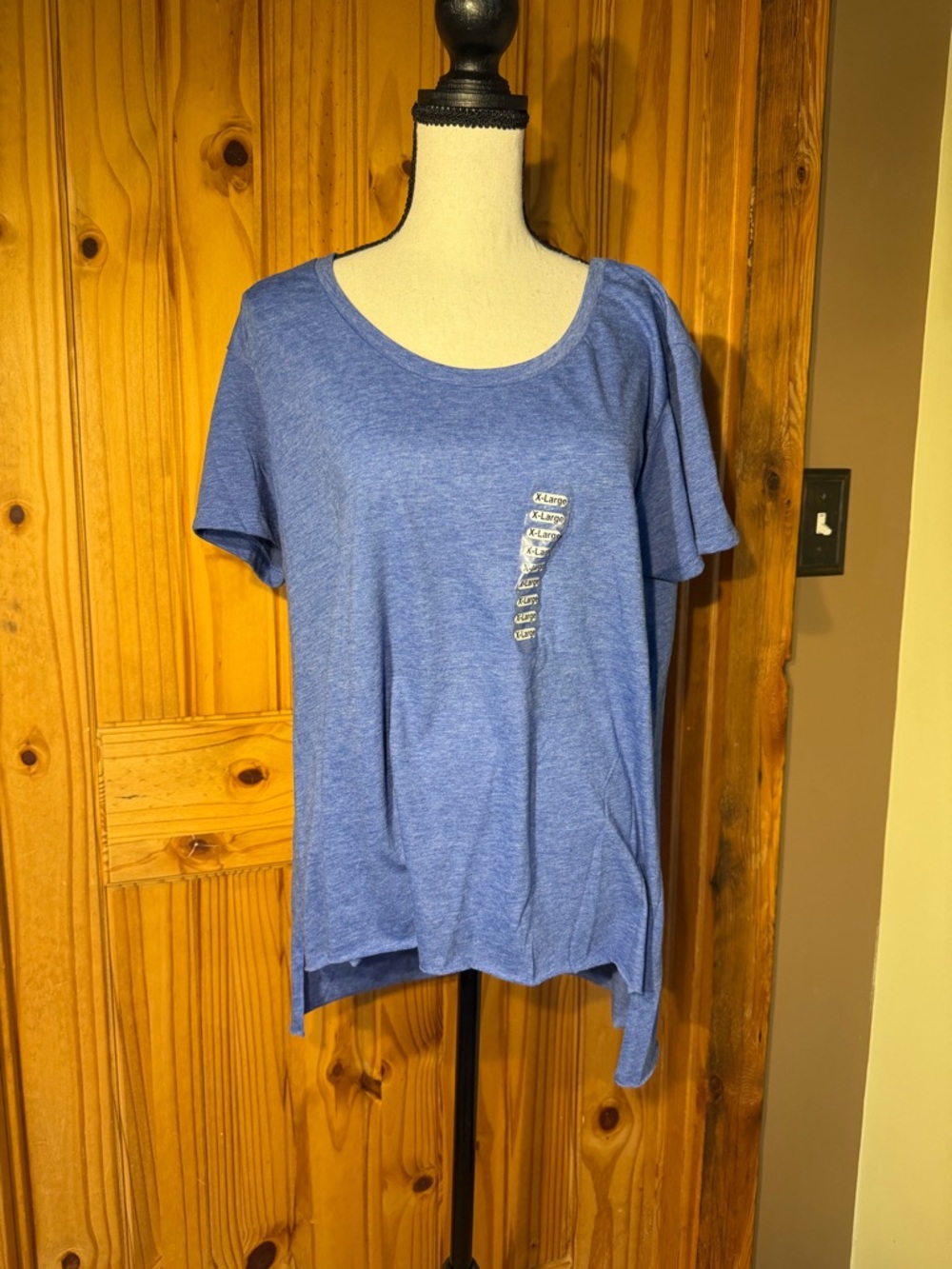 Next Level Casual Blue Short-Sleeve Women's tee NWT